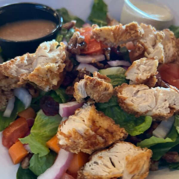 Pecan Valley Fried Chicken Salad